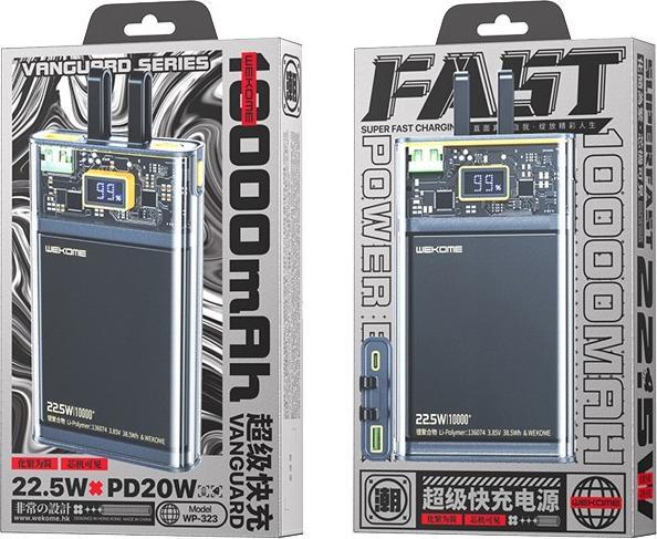 Produktbild Wekome Power bank Super Charging with int (10000 mAh, 20 W)