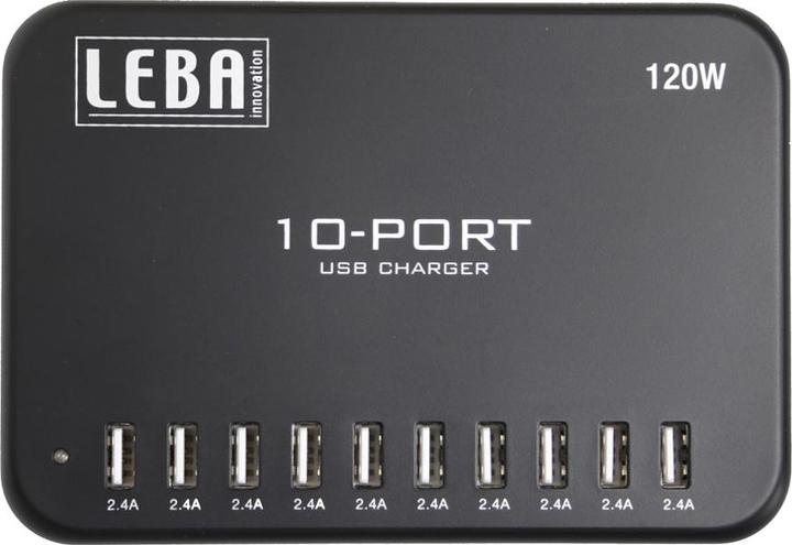Produktbild Leba NoteCharge 10 ports USB A (120 W)