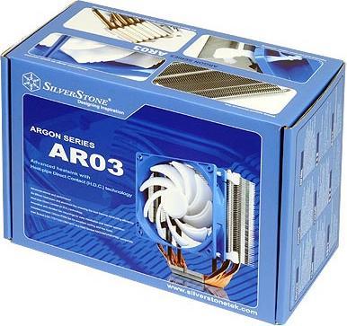 Actual product image Silverstone Argon SST-AR03-V2 CPU Cooler (159 mm)
