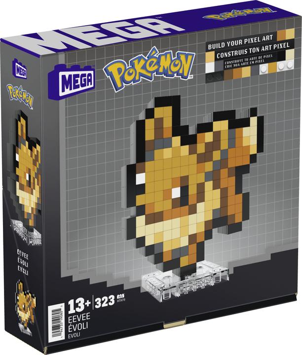 Produktbild MEGA Pokémon Evoli Pixel Art
