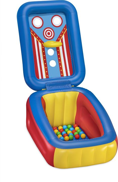 Productafbeelding Bolz Flip 'n Toss multifunctionele ballenbak met 25 speelballen