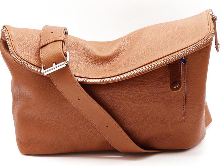 Lumi Tomi Small Messenger Bag -tietokonelaukku, toffee
