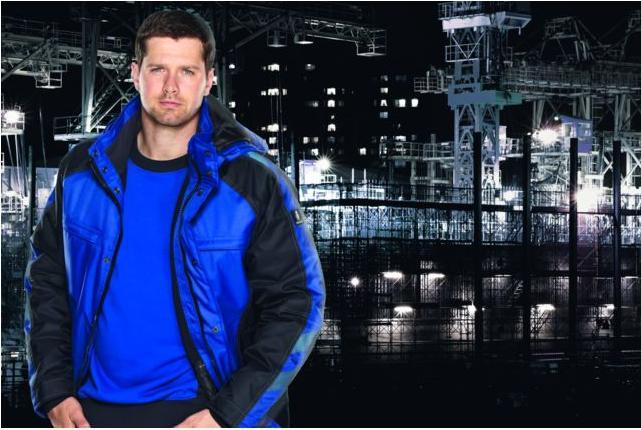 Actual product image Mascot unisex Pilot Jacket Frankfurt blue size S (S)