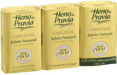Produktbild Antonio Puig Heno De Pravia Jabon Pastilla 2x115gr