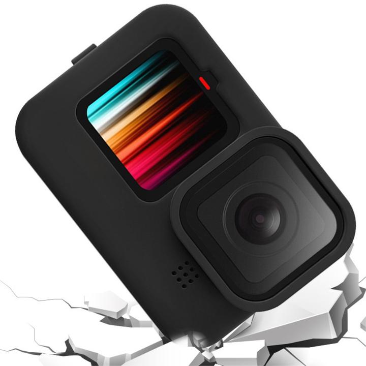 Image du produit Ueli Express Couverture en silicone avec protection de la lentille (GoPro Hero 9, GoPro Hero 11, GoPro Hero 10, GoPro Hero 12)