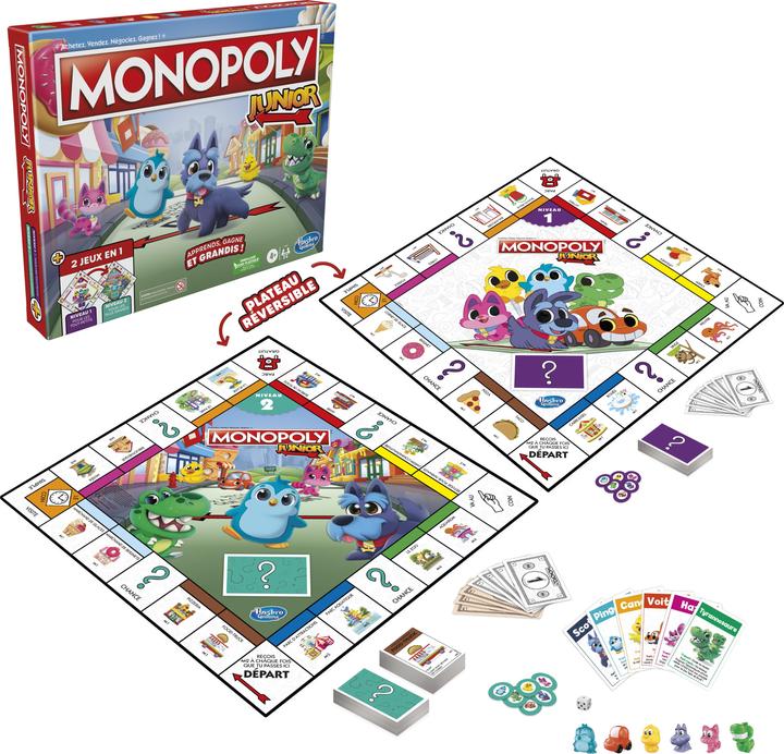 Image du produit Monopoly Junior 2 Games in 1, f (Français)