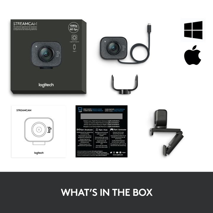 Immagine prodotto Logitech StreamCam (2 Mpx)