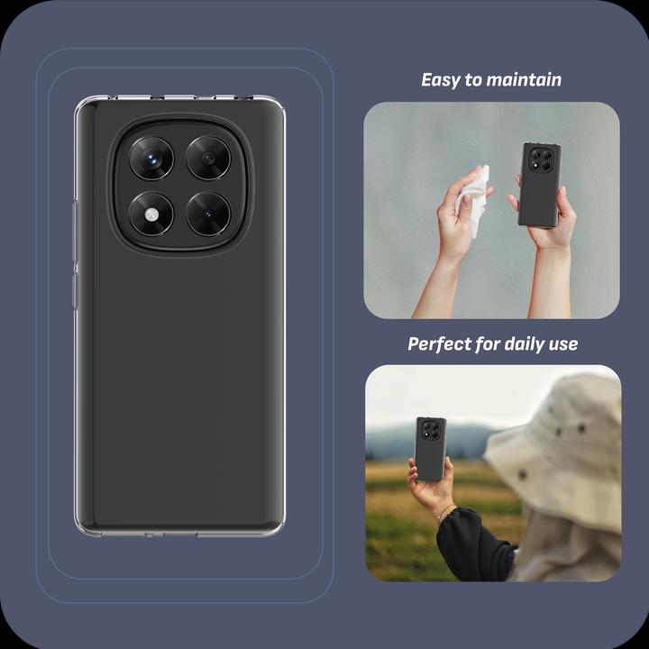 Actual product image Cazy Soft TPU Schutzhülle (Xiaomi Redmi Note 14 Pro)