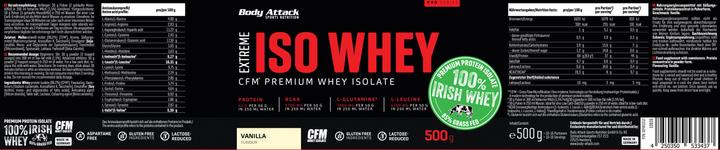 Produktbild Body Attack Extreme Iso Whey Professional (Erdbeer, 1 Stk., 1800 g)