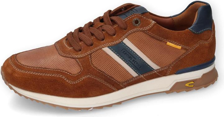 Actual product image Camel Active Halbschuh Split/Nappa TAN/BLAU (48)