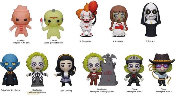 Produktbild Monogram Int. Warner Brothers PVC-Taschenanhänger Horror Series 8 Display (24)