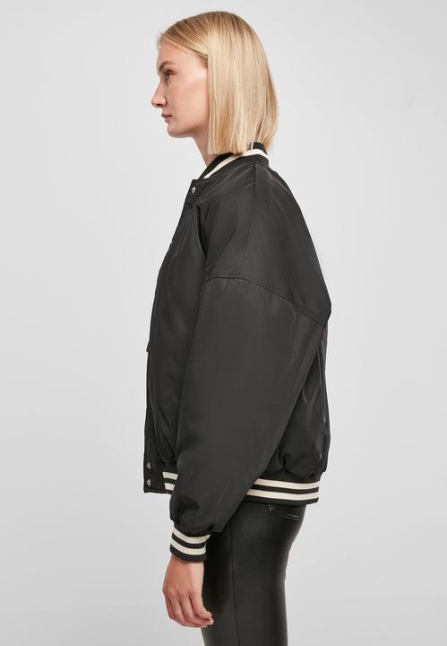 Actual product image Urban Classics Ladies Oversized Recycled College Jacket - 20391 (XS)