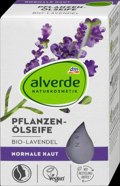 Image du produit dm alverde Savon à l'huile végétale Lavande bio (Savon de Marseille)
