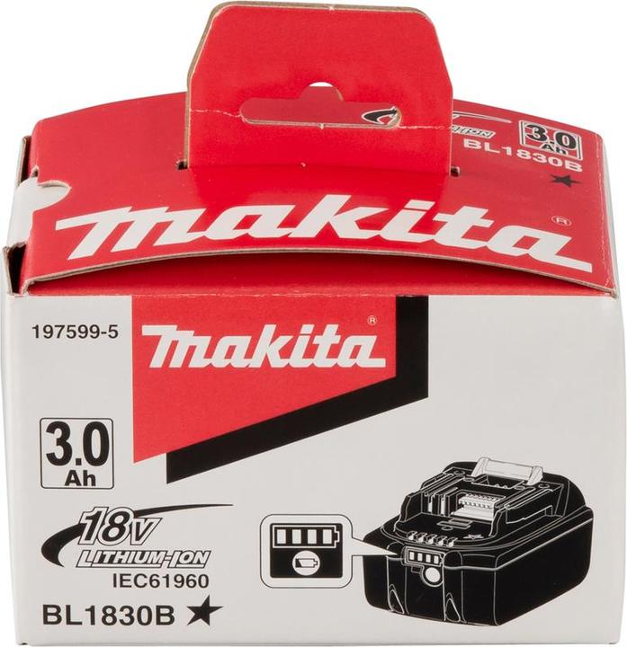 Produktbild Makita Ersatzakku-BL1830B (18 V)