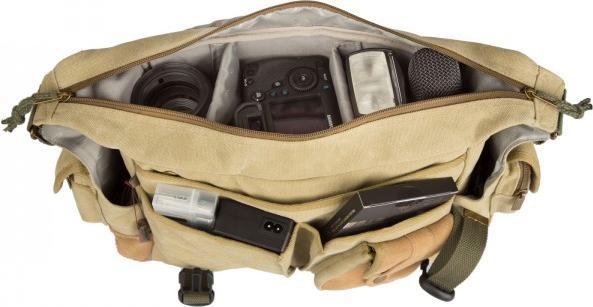 Produktbild Kalahari KAPAKO K-32 Fototasche, canvas khaki (Kamera Schultertasche)