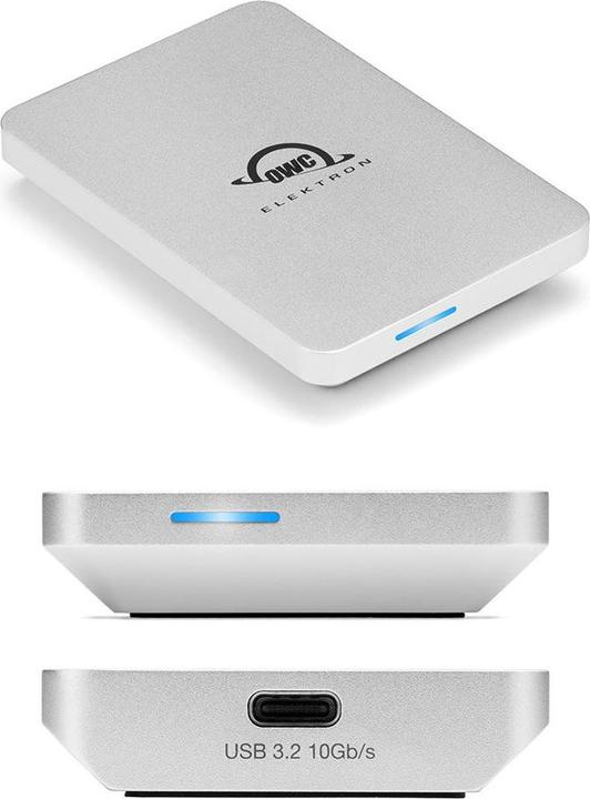 Actual product image OWC 480GB Envoy Pro Electron ultra compact USB-C 10Gb/s dust & water resistant rugged - Read/Write ov... (480 GB)