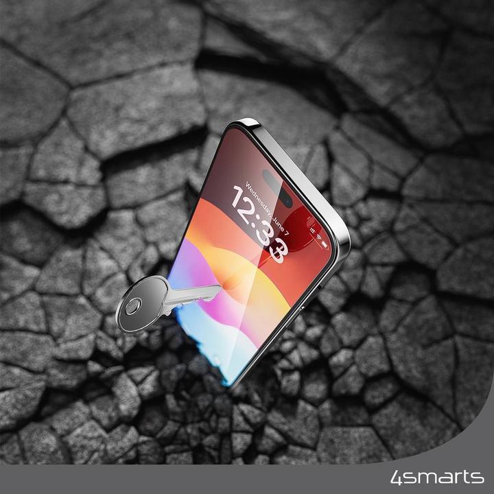 Actual product image 4smarts Second Glass (1 Piece, Apple iPhone 15 Pro)