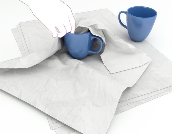 Actual product image Antalis Aviskardus 49g grå 60x90cm (500)