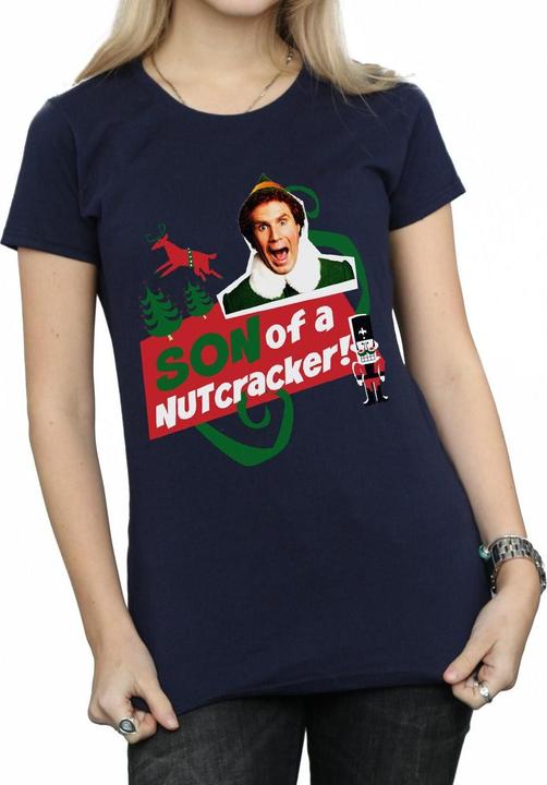 Immagine prodotto Elf Son Of A Nutcracker Maglietta Donna (XXL)