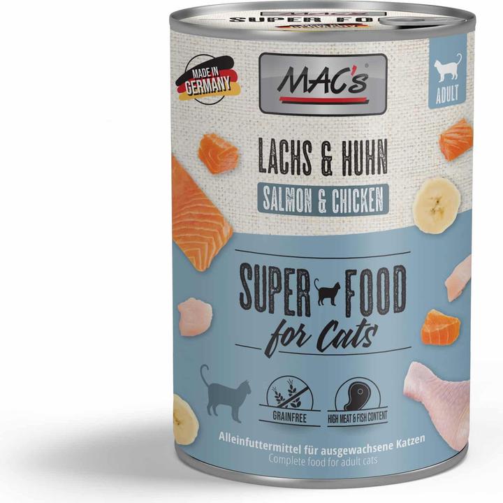 Produktbild MAC's CAT Lachs & Hühnchen (Adult, 1 Stk., 400 g)