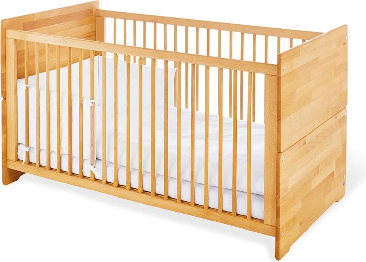 Produktbild Pinolino Sparset Natura extrabreit (Babybett, Wickelkommode)