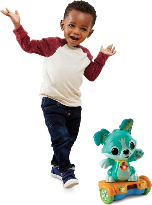 Actual product image VTech Baby Lord puppy on hoverboard