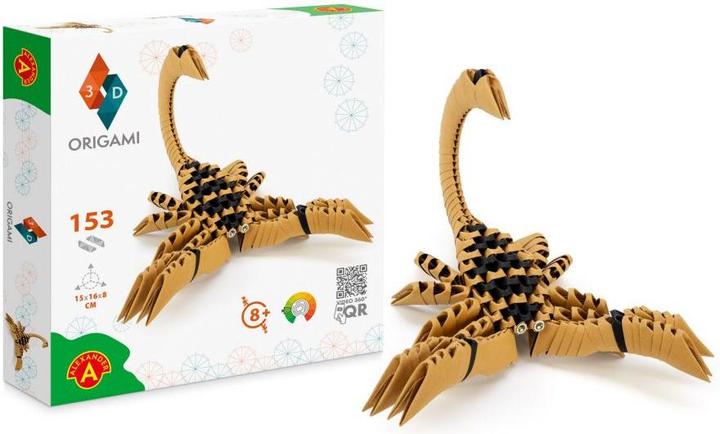 Actual product image Selecta Spielzeug ORIGAMI 3D - Scorpion, 153pcs.