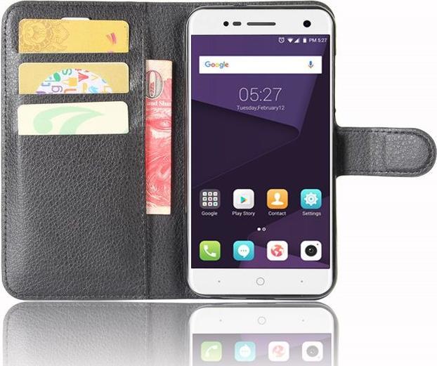 Actual product image MU Classic Litchi leather cover (ZTE Blade V8 Lite)