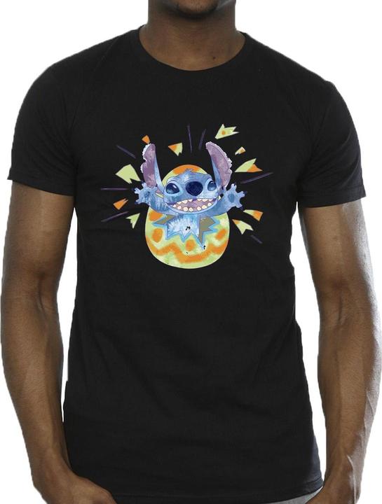 Immagine prodotto Disney Lilo & Stitch Cracking Egg Maglietta Uomo (S)