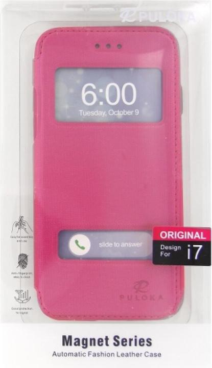 Actual product image Puloka Flip Case for iPhone 7 pink (Apple iPhone 7)