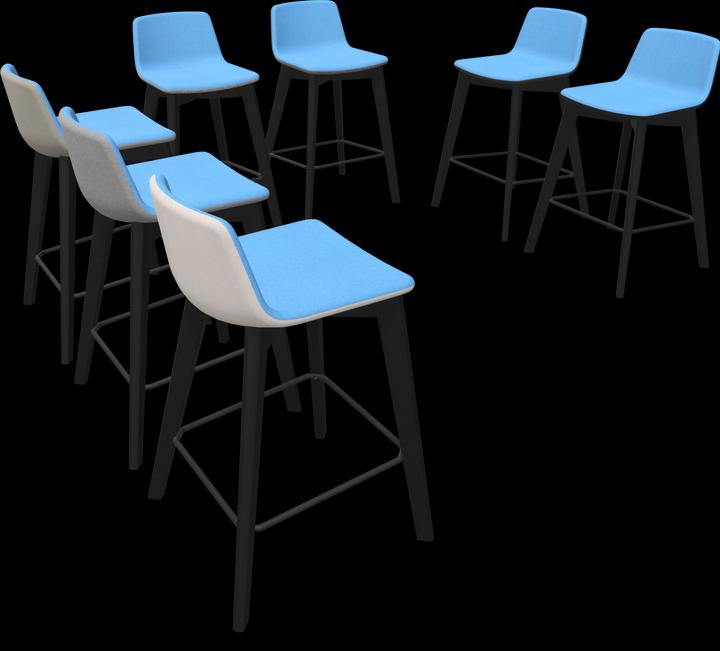 Immagine prodotto Narbutas Sgabello da bar Twist & Sit