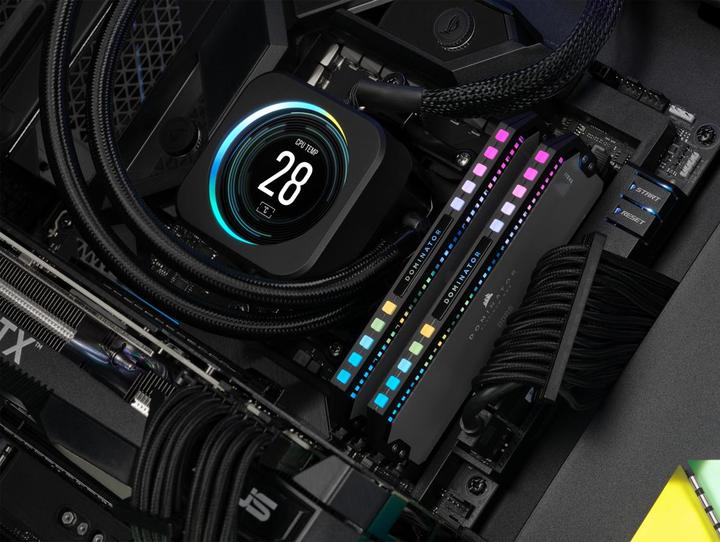 Produktbild Corsair Dominator Platinum (2 x 16GB, 6000 MHz, DDR5-RAM, DIMM)