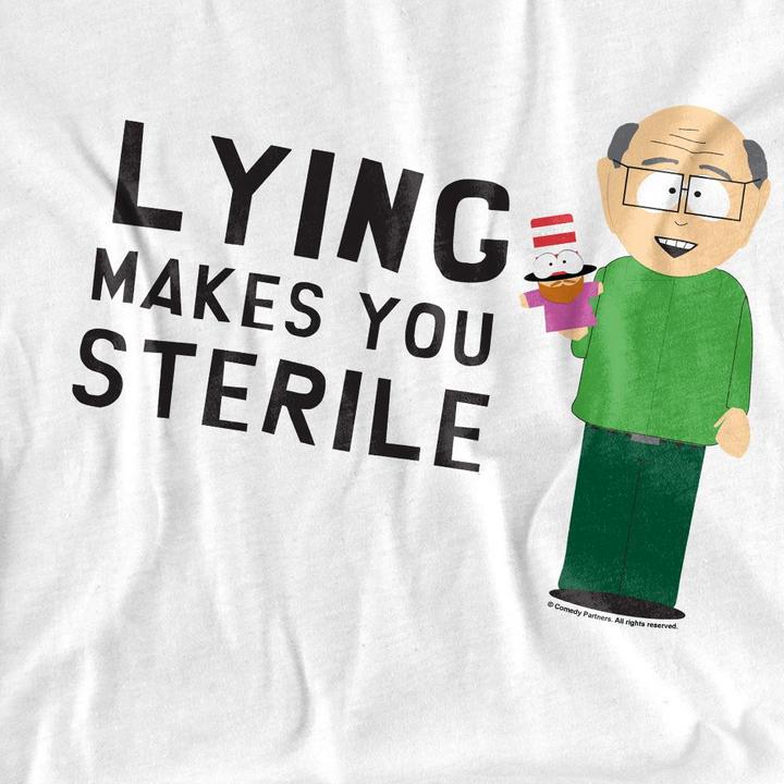 Actual product image Ubisoft Mens Lying Makes You Sterile T-Shirt (L)