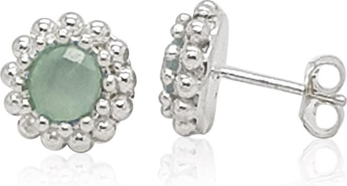 Produktbild Leyda Ohrstecker Chalcedony (Farbstein)