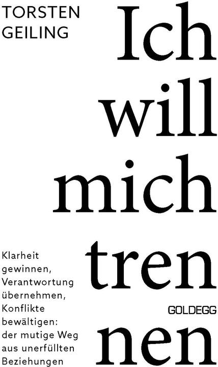 Ich will mich trennen (German, Torsten, Geiling, 2024)