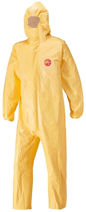 Actual product image Dupont Protective suit Tychem® 2000 C size XL yellow PPE category III (XL)