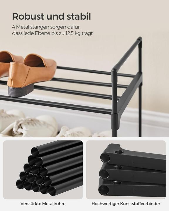 Immagine prodotto Songmics Portascarpe (116 x 30 x 55 cm)