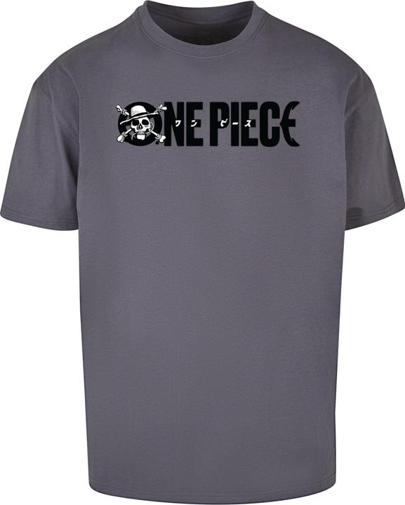 Produktbild Merchcode One Piece Jolly Roger Logo Oversize Tee - 171795 (XS)