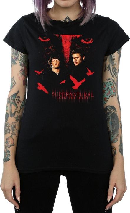 Immagine prodotto Supernatural Crow Eyes Maglietta Donna (XXL)
