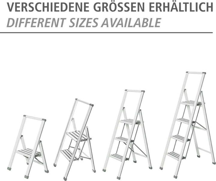 Produktbild Wenko Haushaltsleiter (Trittleiter, 44 cm)