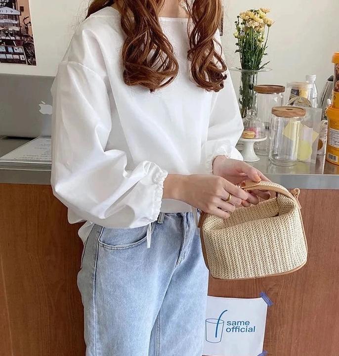 Produktbild Only-Bags.Store Stroh Umhängetasche Mode Bohemian Kleine Stricken Sommer Geldbörse Und Handtasche Casual Urlaub