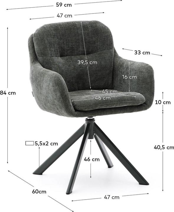 Actual product image Kave Home Lexa