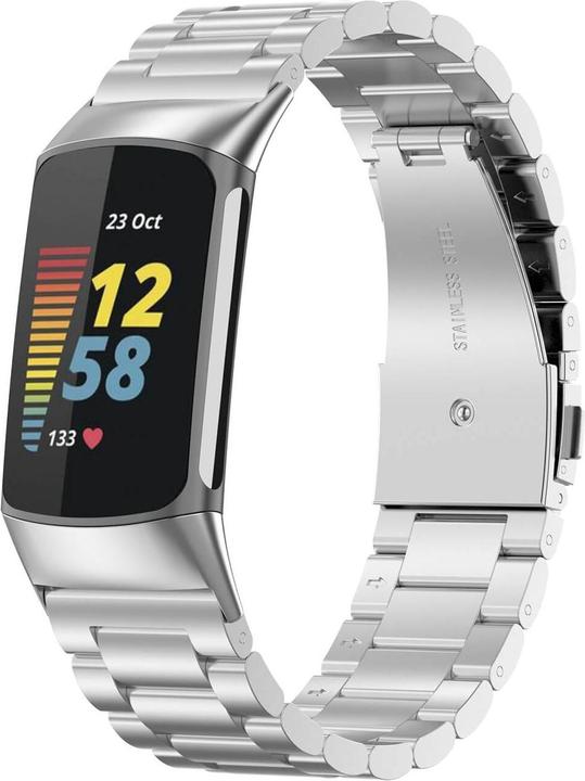 Produktbild Cover-Discount Fitbit Charge 6 - Edelstahl Armband Maschen (Edelstahl)