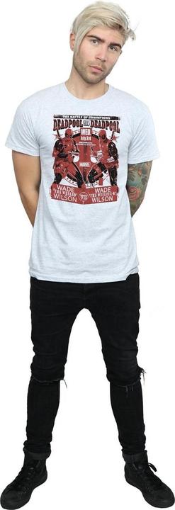 Image du produit - T-shirt DEADPOOL VS DEADPOOL - Homme (L)
