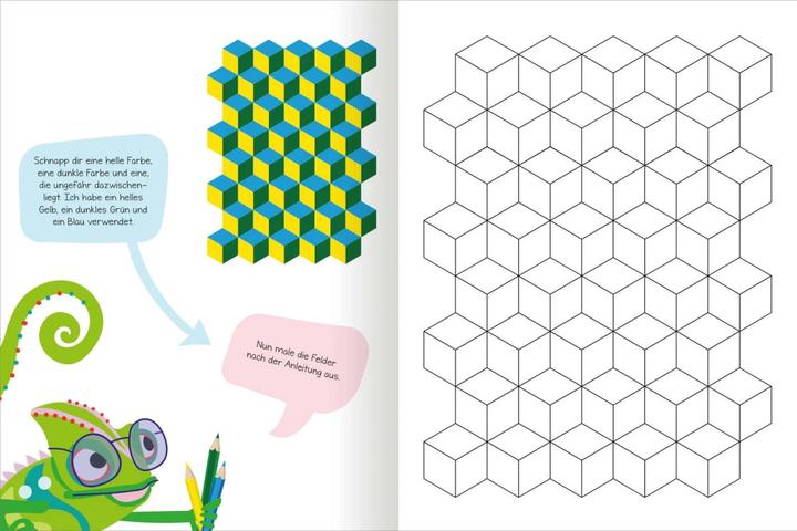 Actual product image Optical illusions - Colouring book