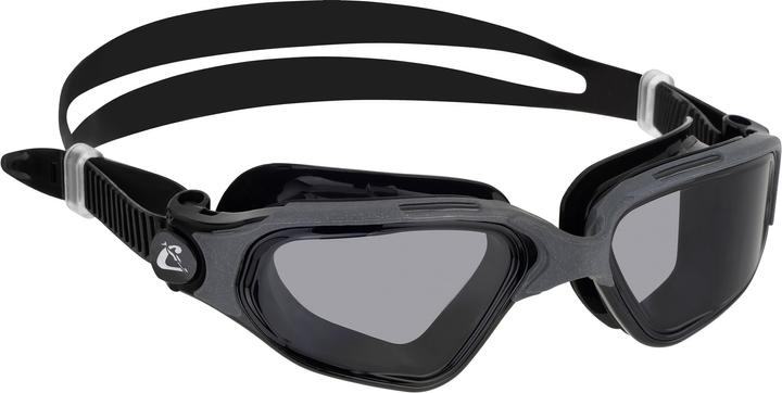 Smoke grey lens, Black, Grey