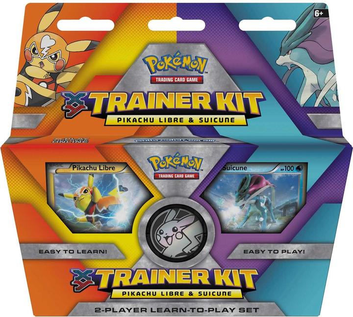 Immagine prodotto Pokémon XY Trainer Kit Wrestler-Pikachu & Suicune (Inglese, Elite / Top Trainer Box)