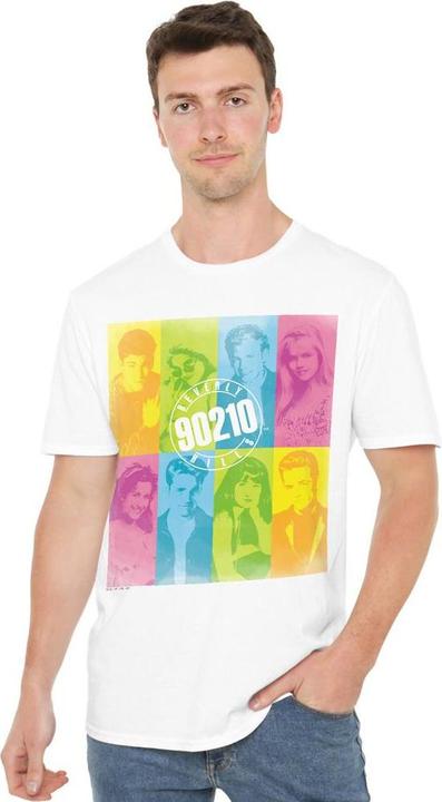 Immagine prodotto 90210 Color Block of Friends Maglietta Uomo (L)