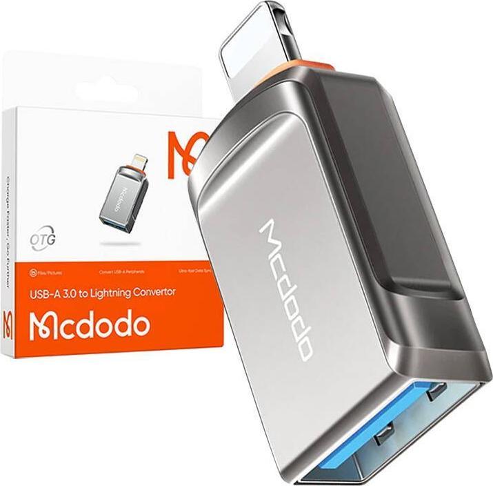 Actual product image Mcdodo OTG USB-A 3.0 to Lightning adapter (USB-A, Lightning)