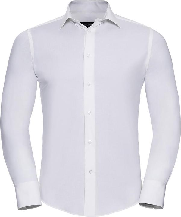 Actual product image Russell Mens Easy-Care Fitted Long-Sleeved Shirt (18)